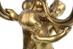 19th Century Louis XVI Gilt Bronze Table Lamp