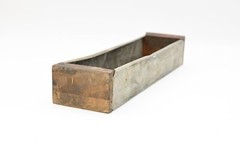 Antique Wood W C Heller Library Cabinet Drawer Wood And Metal Apothecary File #6