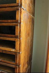 Very Large Antique Haberdashery Cabinet, Birch, Collector, Shop, Rack, 1910