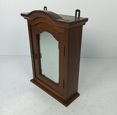 small Apothecary medicine cabinet antique kitchen bathroom wall hanging barn sty