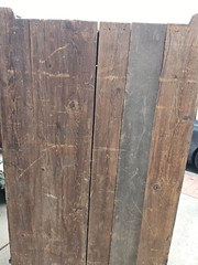 18th century antique American primitive cupboard cabinet from Salem