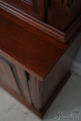 72212: LEXINGTON Bob Timberlake Cherry Four-Door Bookcase Breakfront