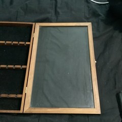 Vintage Spoon Display Cabinet