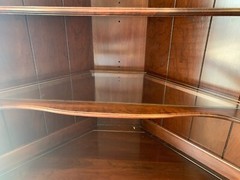 Ethan Allen Wooden Corner China Cabinet