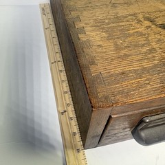 Rare Vintage Globe Wernicke Oak Card Catalog File Cabinet 2 Drawer Storage
