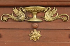 Cabinet Italian furniture antique style sideboard fake safe painted wood 900