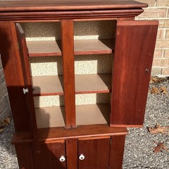 salesman sample stepback cupboard