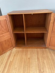 mogens koch 2 Door Oak cabinet Rud Rasmussen Danish Modern Scandinavian
