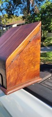 Antique Victorian Era Wooden Stationary Cabinets