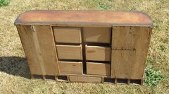 Antique French Kitchen Spice Rack Cabinet Wood Gorgeous Epices Foelie muscade
