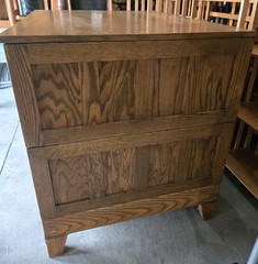 Antique Hamilton Blueprint 10 Drawer Flat-File Cabinet