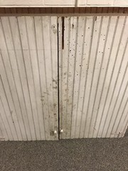 ANTIQUE VTG PRIMITIVE KITCHEN BEADBOARD WALL JELLY CABINET 2 SHELVES 40 X 48”