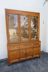 Henry Link Mandarin Collection Breakfront China Display Cabinet 3496
