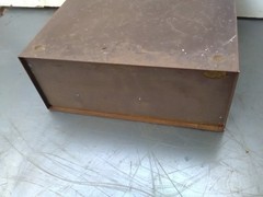 Vintage 2 Drawer Index Card File Cabinet, Unbranded