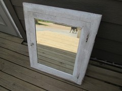 vtg medicine cabinet mirror 3 shelves sturdy good mirror and shelves