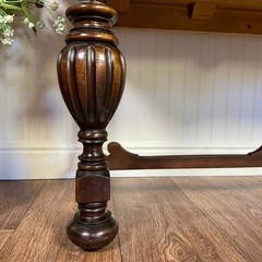 1930s Jacobean Revival Burl Walnut Display Cabinet