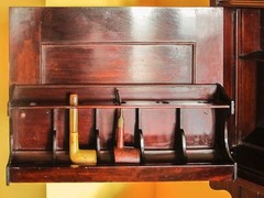 20% OFF Victorian Arts & Crafts Mahogany Smoker’s Cabinet Circa 1880