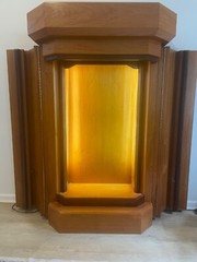 Antique Teak Furniture/Cabinet; excellent condition, multipurpose furniture