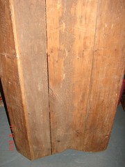 Antique One Piece Blind Corner Cupboard with Grained Finish – Lehigh County, Pa