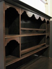 Harden Furniture Chippendale Style Cherry Buffet & Hutch; Excellent Condition