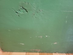Vtg Shabby Wood Country Wall Medicine Cabinet Mirror Chic Distressed Chippy SEE