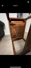 Antique Cadillac Cabinet Co. Desk – Mission Style Solid Oak- Early 1900s Detroit