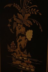 Drexel Asian Style Chinoiserie Display Cabinet Breakfront