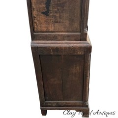 Antique Large Cupboard cabinet Georgian chippendale 1780 housekeepers Livery