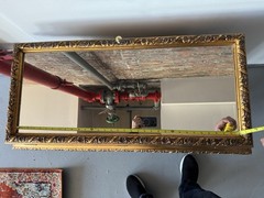 RARE Antique 1900s Hand Made Medicine Cabinet with Mirror Handcrafted Shelves