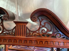 Thomasville MAHOGANY Georgian Collection BREAKFRONT CHINA CABINET / BOOKCASE