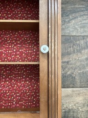 RARE Antique 1900s Hand Made Medicine Cabinet with Mirror Handcrafted Shelves