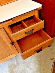 antique kitchen hutch cabinet
