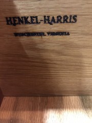 Henkel Harris Federal Breakfront Mahogany Solids And Veneers, Nr. Mint Condition