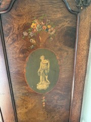 Antique H. Herrmann Cabinet – Carved Walnut, Portrait Panels, Early 1900s