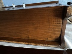 Salesman Sample Wooden Dry Sink