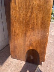 1970s Henredon Scene One Campaign Lighted Display Cabinet
