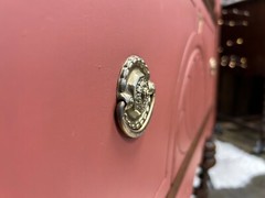 China Hutch, Eastlake Style, Painted, Refinished, Vintage