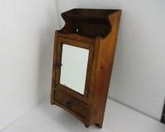 Kitchen Medicine Apothecary Apothecary Bathroom Cabinet Letterbox Beveled Glass