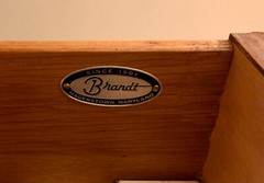 Brandt Furniture Company Display Cabinet French Country