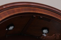 L73559 BAKER Historic Charleston Dome Top Mahogany China Cabinet