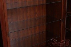 73251: HENKEL HARRIS Cherry 2 Piece London Breakfront