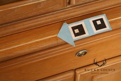 Hespeler Furniture Light Oak Illuminated China Cabinet