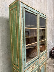 18th-Century Neo-Classic Provincial Display Cabinet — Tuscany, Italy, Circa 1780