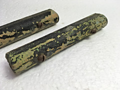 2 Antique Original Sellers Hoosier Wood Cabinet Handles 5″ with Original Screws