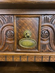 Vintage Baroque Style Kittinger Furniture Liquor Cabinet Perfect for Small room