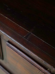 F73280: Period Antique 18th Century Pine PA Dutch Step Back Cabinet