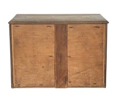 Antique Victorian Walnut Apothecary Spool Cabinet with Six Drawers