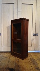 Antique Shop/Table Top Display Cabinet with Glass Front.