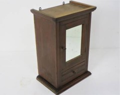 Mid Century Kitchen Apothecary Pharmacy Medicine Bathroom Wall hanging Cabinet B
