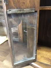 Vintage Antique Wall Display/Spice Wood Cabinet